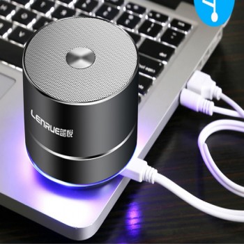 HAOBA UNIVERSAL diameter 7CM supper cool car subwoofer car bluetooth 4.1 free shipping