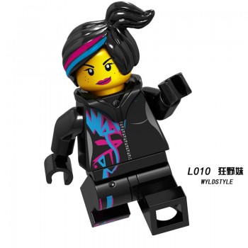 Legoingly Movie Figure Single Sale Bad Cop Emmet Wyldstyle Sheriff Robo SWAT Vitruvius Building Blocks Model Bricks Toy L1009