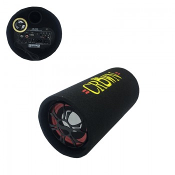 Free Shipping Active Speaker with Bluetooth HiFi Stereo Audio Car Powerful Subwoofer 200W 5 Inch DC12V AC220V Round Type Speaker