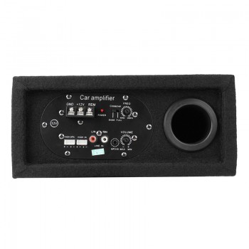 8 480w Car Subwoofer 12V Slim Under-Seat Speaker 21mm Car Audio Sub Woofe 8 inch Car High Power Amplifier Speaker Super Bass