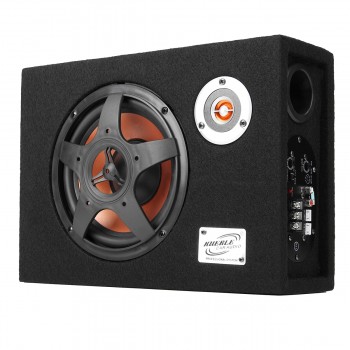 8 480w Car Subwoofer 12V Slim Under-Seat Speaker 21mm Car Audio Sub Woofe 8 inch Car High Power Amplifier Speaker Super Bass