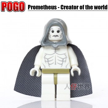 POGO Building Blocks SuperHero Single Sale Prometheus Alien Predator monster ET Legoings mini dolls figures Children Toys Gift