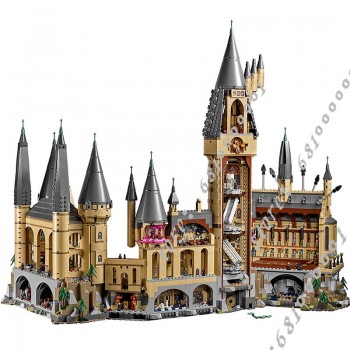 Harri Potter movie Series Hogwarts Castle Great Wall Set Building Blocks Bricks Compatible 71043 Legoingly Model Building Toys