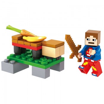 Minecraft Legoings My World Block Zombie Steve Wither Toy Action Figure Toys For Children Blocks Legoing Minecraft Figures