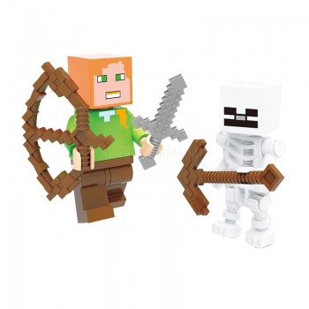 Minecraft Legoings My World Block Zombie Steve Wither Toy Action Figure Toys For Children Blocks Legoing Minecraft Figures