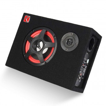 6 Inch 350W Under-Seat Car Active Subwoofer Speaker Stereo Bass Audio Powered Car Subwoofers Amplifier Active Car Subwoofer