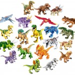 2019 New Dinosaur Kids Juguetes Compatible Bricks Toys Legoingly Building Blocks Dinosaurs Jurassic Park World For Children Gift