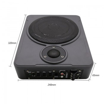 I Key Buy 8 Inch Car Home Subwoofer Under Seat Sub 600W Stereo Subwoofer Car Audio Speaker Music System Sound Woofer
