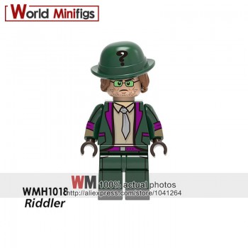Single Building Blocks Legoings DC super hero Bane Riddler Scarecrow Joker Poison Ivy Penguin Batgirl Red Hood Toys Gifts
