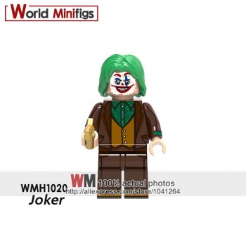 Single Building Blocks Legoings DC super hero Bane Riddler Scarecrow Joker Poison Ivy Penguin Batgirl Red Hood Toys Gifts
