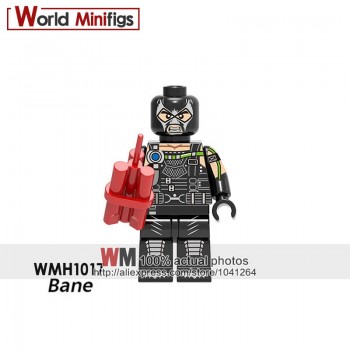 Single Building Blocks Legoings DC super hero Bane Riddler Scarecrow Joker Poison Ivy Penguin Batgirl Red Hood Toys Gifts