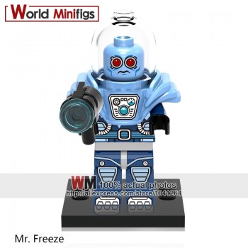 Single Building Blocks Legoings DC super hero Bane Riddler Scarecrow Joker Poison Ivy Penguin Batgirl Red Hood Toys Gifts