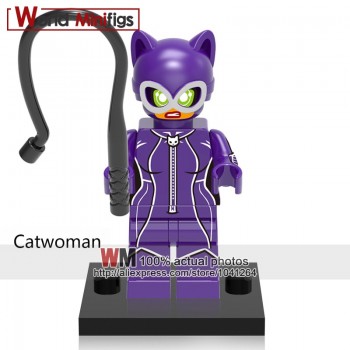 Single Building Blocks Legoings DC super hero Bane Riddler Scarecrow Joker Poison Ivy Penguin Batgirl Red Hood Toys Gifts