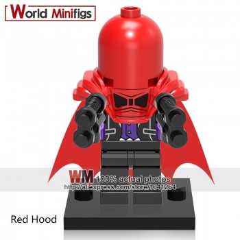Single Building Blocks Legoings DC super hero Bane Riddler Scarecrow Joker Poison Ivy Penguin Batgirl Red Hood Toys Gifts