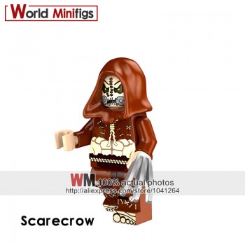 Single Building Blocks Legoings DC super hero Bane Riddler Scarecrow Joker Poison Ivy Penguin Batgirl Red Hood Toys Gifts