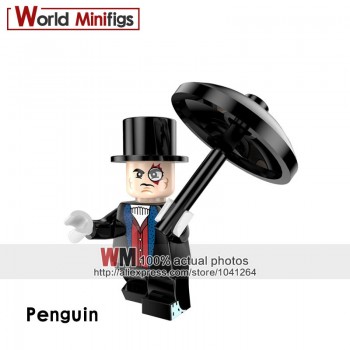 Single Building Blocks Legoings DC super hero Bane Riddler Scarecrow Joker Poison Ivy Penguin Batgirl Red Hood Toys Gifts