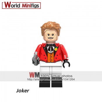 Single Building Blocks Legoings DC super hero Bane Riddler Scarecrow Joker Poison Ivy Penguin Batgirl Red Hood Toys Gifts