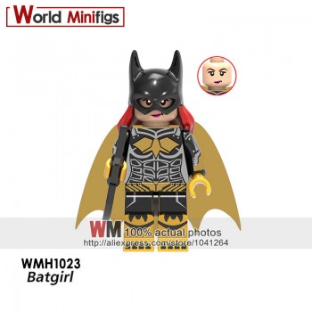 Single Building Blocks Legoings DC super hero Bane Riddler Scarecrow Joker Poison Ivy Penguin Batgirl Red Hood Toys Gifts
