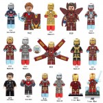 Iron Man Series Single Sale Legoingly Marveled Avengers Super Hero Figures Building Blocks Bricks Set Model Toys For Children