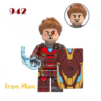Iron Man Series Single Sale Legoingly Marveled Avengers Super Hero Figures Building Blocks Bricks Set Model Toys For Children