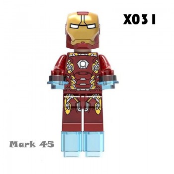 Iron Man Series Single Sale Legoingly Marveled Avengers Super Hero Figures Building Blocks Bricks Set Model Toys For Children