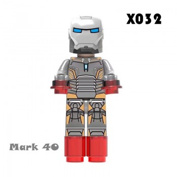 Iron Man Series Single Sale Legoingly Marveled Avengers Super Hero Figures Building Blocks Bricks Set Model Toys For Children