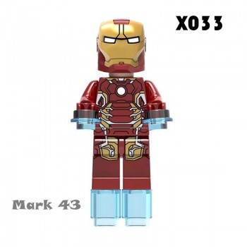Iron Man Series Single Sale Legoingly Marveled Avengers Super Hero Figures Building Blocks Bricks Set Model Toys For Children