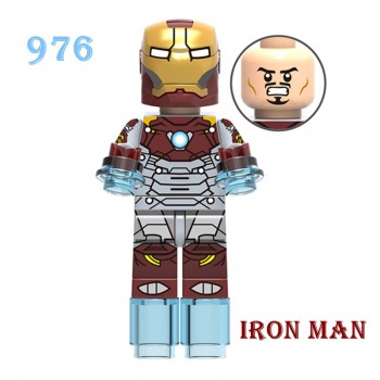 Iron Man Series Single Sale Legoingly Marveled Avengers Super Hero Figures Building Blocks Bricks Set Model Toys For Children