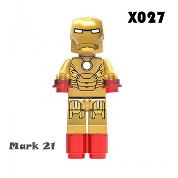 Iron Man Series Single Sale Legoingly Marveled Avengers Super Hero Figures Building Blocks Bricks Set Model Toys For Children