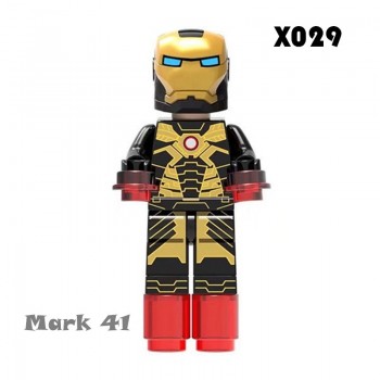 Iron Man Series Single Sale Legoingly Marveled Avengers Super Hero Figures Building Blocks Bricks Set Model Toys For Children