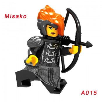Single Sale A089 Legoing Ninjagoing Samukai Building Blocks Toys for Children minifigured Ninjagoings Nya Lloyd Jay Zane