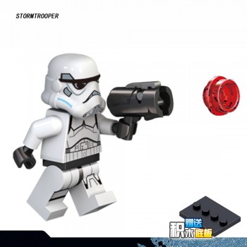 For Legoing Star Wars Rey Luke starwars Skywalker Sabine Wren Ahsoka Tano Snowtrooper Bricks Models Building Blocks Toys Figures