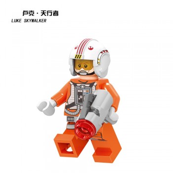 For Legoing Star Wars Rey Luke starwars Skywalker Sabine Wren Ahsoka Tano Snowtrooper Bricks Models Building Blocks Toys Figures