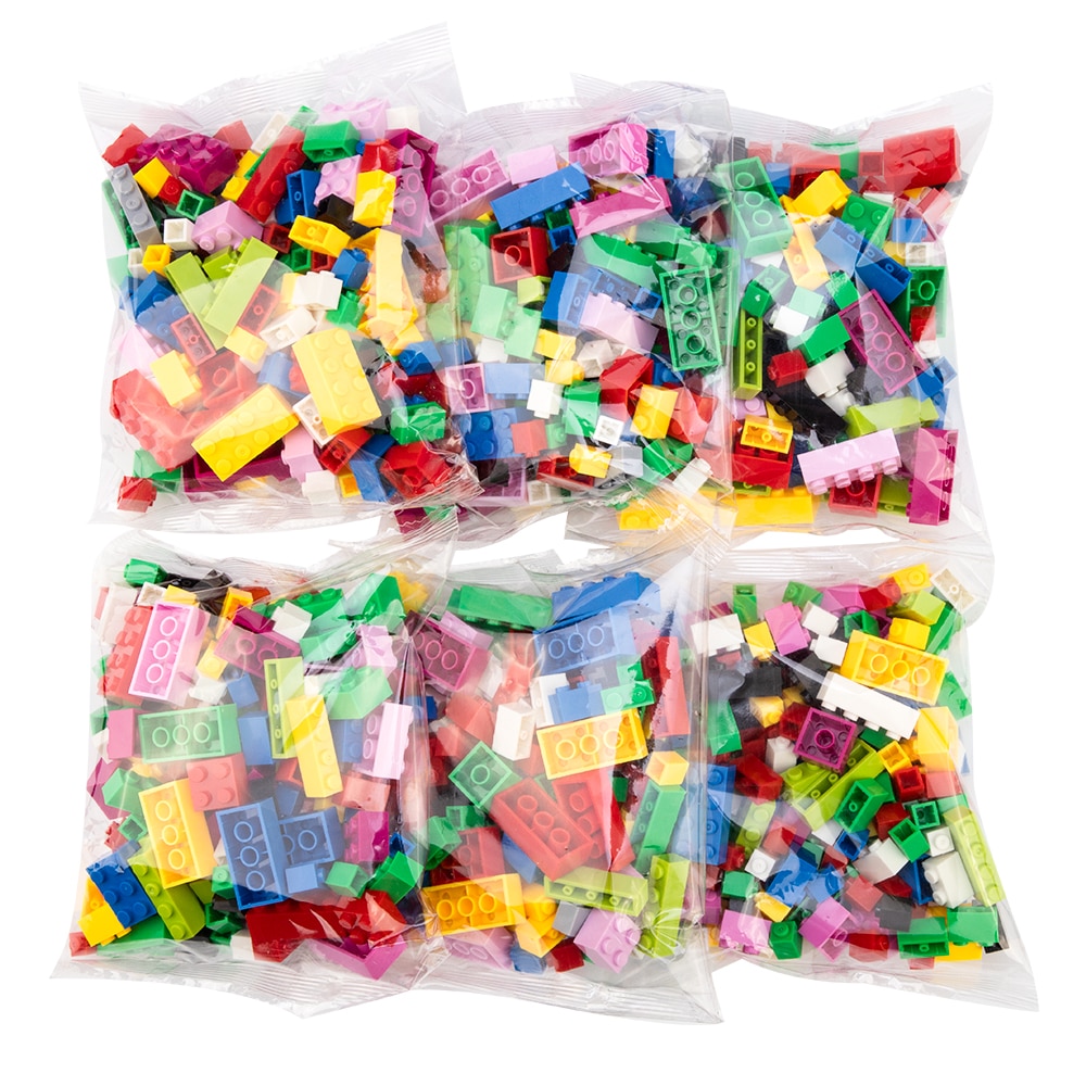 1000Pcs City Building Blocks Creative Bulk Sets Compatible With LegoINGs DIY Educational bricks Assembly Toys for Children