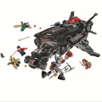 10846 Marvel Avengers DC Super Heroes Batman Flying Fox Batmobile Airlift Attack Building Block Brick Toy Compatible Legoings