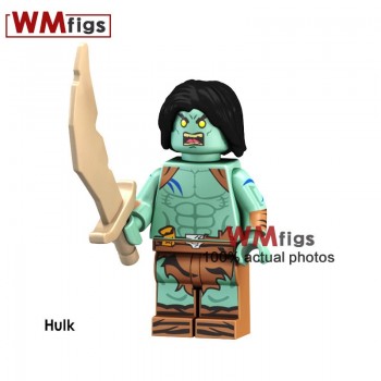 Single Hulk Legoings Avengers Infinity War Marvel Super Heroes Scarlet Witch Death Vision Black Widow Model Blocks Children Toys