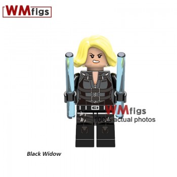 Single Hulk Legoings Avengers Infinity War Marvel Super Heroes Scarlet Witch Death Vision Black Widow Model Blocks Children Toys