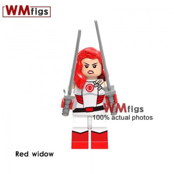 Single Hulk Legoings Avengers Infinity War Marvel Super Heroes Scarlet Witch Death Vision Black Widow Model Blocks Children Toys
