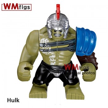 Single Hulk Legoings Avengers Infinity War Marvel Super Heroes Scarlet Witch Death Vision Black Widow Model Blocks Children Toys