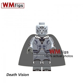 Single Hulk Legoings Avengers Infinity War Marvel Super Heroes Scarlet Witch Death Vision Black Widow Model Blocks Children Toys