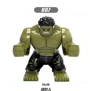 Single Hulk Legoings Avengers Infinity War Marvel Super Heroes Scarlet Witch Death Vision Black Widow Model Blocks Children Toys