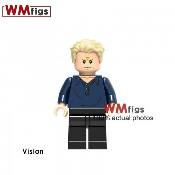 Single Hulk Legoings Avengers Infinity War Marvel Super Heroes Scarlet Witch Death Vision Black Widow Model Blocks Children Toys