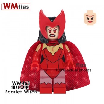Single Hulk Legoings Avengers Infinity War Marvel Super Heroes Scarlet Witch Death Vision Black Widow Model Blocks Children Toys
