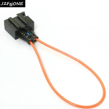 1Pc MOST Fiber Optic Optical Loop Bypass Female Cable Adapter for MERCEDES AUDI Q7 BMW
