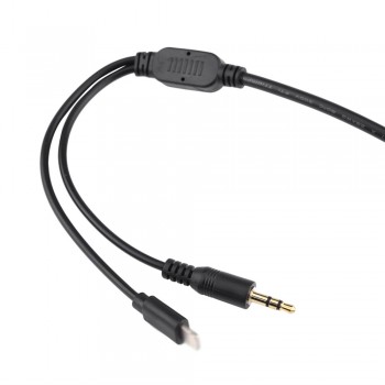 Car Auxiliary Cable AMI MDI MMI 3.5mm MP3 Auxiliary Adapter Cable For iPod iPhone 5 6 For Audi A3 A8 Q5 For VW