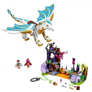 New Elves fairy Long After Rescue dragon girls fit legoings elves fairy friends building blocks bricks diy Toys 41179 gift kids