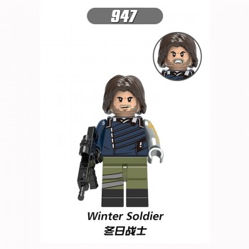 Marvel Avengers Infinity War Figures Falcon Iron man Bucky Vision Winter Soldier War Machine Models Building Blocks Bricks Toys