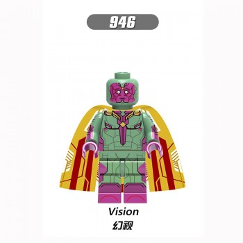 Marvel Avengers Infinity War Figures Falcon Iron man Bucky Vision Winter Soldier War Machine Models Building Blocks Bricks Toys