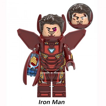 Marvel Avengers Infinity War Figures Falcon Iron man Bucky Vision Winter Soldier War Machine Models Building Blocks Bricks Toys
