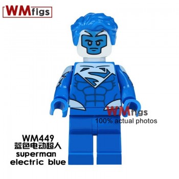 Single DC Luthor Superman Electric Red Legoingly Wonder Woman Super Heroes Super Girl Building Blocks Toys for Children Gift